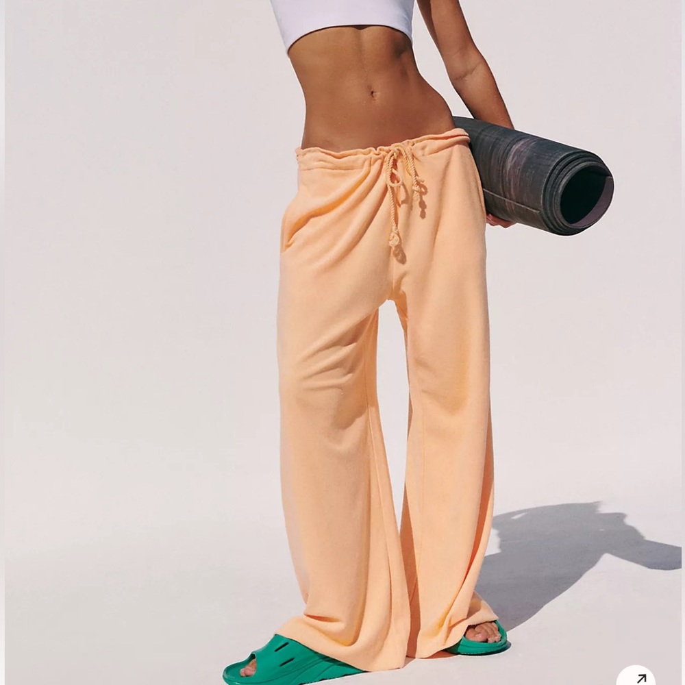 Free People Towel Terry Pants